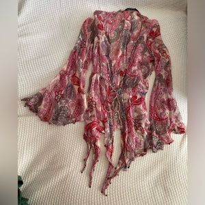 Chiffon hobo cover up